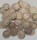 1940's Roosevelt Silver Dimes One Roll 50 Coins