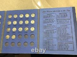 1946-1961 Roosevelt Silver Dimes Grand Pa's CollectionVintage Album, 35 Silver