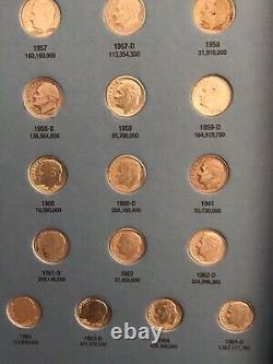 1946-1964 Complete 48 Coin Silver Roosevelt Dime Set! Nice Starter Set