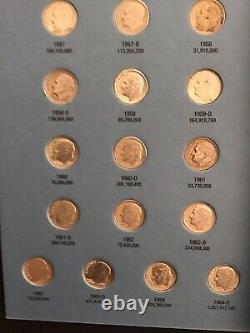 1946-1964 Complete 48 Coin Silver Roosevelt Dime Set! Nice Starter Set