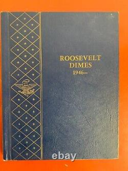 1946-1964 Complete Set Roosevelt Dimes Circulated +2 extra