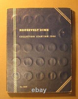 1946-1964 PDS Roosevelt Dime Complete Set 90% Silver Collection Lot (P3101)