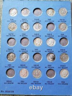 1946-1964 Roosevelt Dime Collection Book