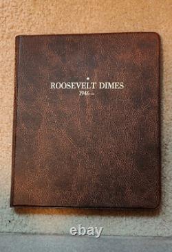 1946-2000-128 Coins-Roosevelt Silver Dime Set (Includes 1946 1964 Complete)