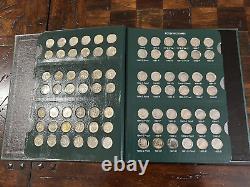 1946 2002 Roosevelt Dime Set with 162 Coins in an Intercept Shield Album