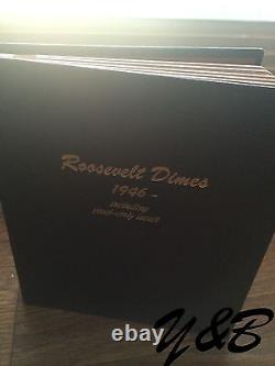 1946 2011 P D S ROOSEVELT SILVER DIME PDS + SILVER PROOF Complete SET Dansco