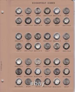 1946-2013 PDSS Roosevelt Complete UNC BU Gem Proof Clad & Silver Set
