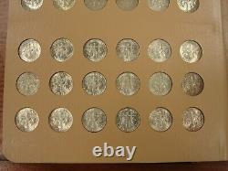 1946-2013 Roosevelt Dime Set 143 Coins (48 Silver) DANSCO album (NO PROOFS NO W)