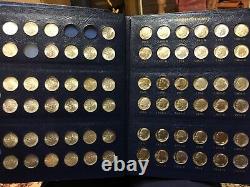 1946-2013 SET Silver & Clad Dimes In Album ALL BU & PROOF P-D-S 192 COINS 10c