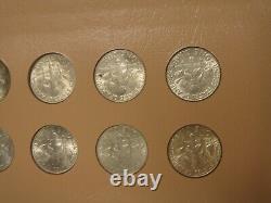 1946-2014 Roosevelt Dime Set 145 Coins (48 Silver) DANSCO (no proofs, no 96-W)