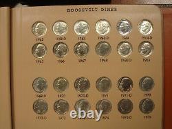 1946-2014 Roosevelt Dime Set 145 Coins (48 Silver) DANSCO (no proofs, no 96-W)