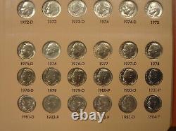 1946-2014 Roosevelt Dime Set 145 Coins (48 Silver) DANSCO (no proofs, no 96-W)