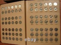 1946-2014 Roosevelt Dime Set 145 Coins (48 Silver) DANSCO (no proofs, no 96-W)