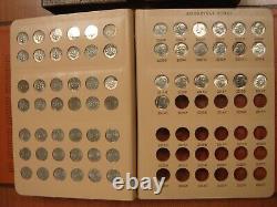 1946-2014 Roosevelt Dime Set 145 Coins (48 Silver) DANSCO (no proofs, no 96-W)