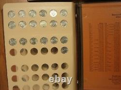 1946-2014 Roosevelt Dime Set 145 Coins (48 Silver) DANSCO (no proofs, no 96-W)