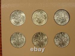 1946-2017 Roosevelt Dime Set 229 Coins (74 Silver) DANSCO with Silver Proofs, 96-W