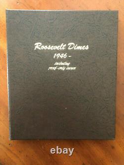 1946-2022 Roosevelt Dime 249 Pc AU-BU Set Complete P D ProofsDansco 8125