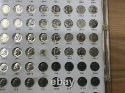 1946-81 Roosevelt Silver Dime Set of 48 Brilliant Uncirculated Coins CC0091