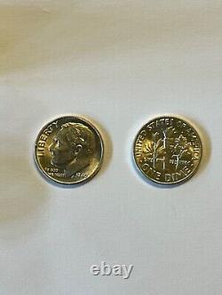 1946 D (Denver Mint) Roosevelt Silver Dimes BU Uncirculated Qty 50 ($5) Lot3