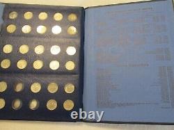 1946 Roosevelt Dime Set in Whitman Folder 57 Coins in All
