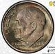1946 S MS67 Roosevelt Toned Silver Dime PCGS 1946-S MS 67 Original Owner A1451