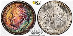 1946 S Roosevelt 10c Silver Dime PCGS MS 67+ Toned