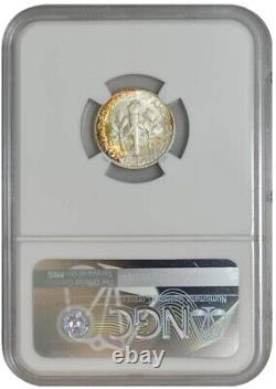 1947-S Roosevelt Dime 10c MS68 FT NGC 942764-1