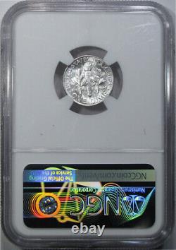 1947-s 10c Ngc Ms65pl Prooflike Roosevelt San Serif S & Discovery RPM