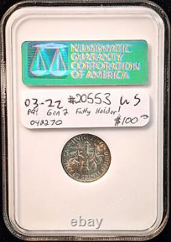 1950-D U. S. 10¢ Roosevelt Silver Dime NGC MS66 (QA!)