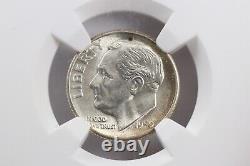 1950-S Roosevelt Silver Dime MS66 FT Full Torch 10c
