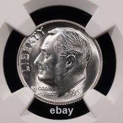 1951 PROOF Roosevelt Silver Dime 10c NGC GRADED PF68 BETTER DATE