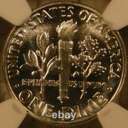 1951 Silver Proof Roosevelt Dime Certified NGC Ultra GEM PF68 Sharp Mirrors
