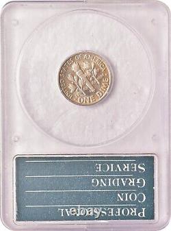 1952-D Roosevelt Dime Silver 10C Rattler Rare withEarly Date Dime PCGS MS64
