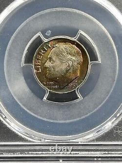 1953-D Roosevelt Dime PCGS MS66 Beautiful Toning