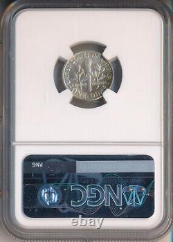 1954 Roosevelt Silver Dime Ngc Certified Ms 67 Full Torch Free Shipping
