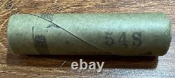 1954-S Roosevelt Silver Dime Original Bank Roll Of 50 Coins BU Uncirculated