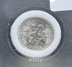 1955 Rooselvelt 0.900 Silver Dime 092
