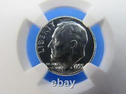 1955 to 1964 P, 10-Coin Set Roosevelt Dimes NGC Pf 69 Beautiful Set