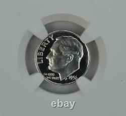 1956 Proof Roosevelt Dime NGC PF 69 Cameo