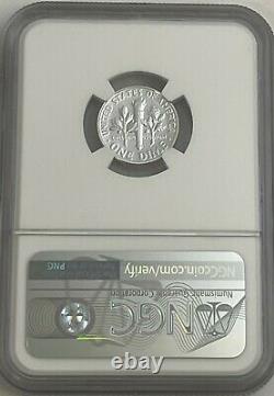 1958 Ngc Pf69 Star 90% Silver Roosevelt Dime 10c Great Eye Appeal White Label