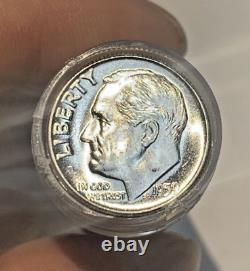 1959 Roosevelt Dime BU/UNC Roll-50 Coins