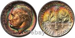 1959 Silver Roosevelt Dime Certified PCGS Superb GEM MS67+ FB Full Torch/Band PQ