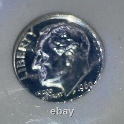 1960 Gem Proof Roosevelt Dime 90% Silver