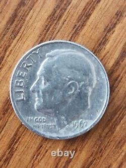 1960s dimes And A Wheat Penny