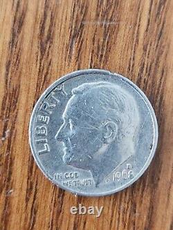 1960s dimes And A Wheat Penny