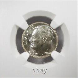 1962-D Low Pop Silver Roosevelt Dime NGC MS67+ Coin AJ145