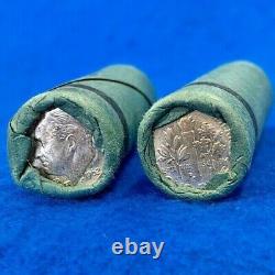 1962 D Roosevelt Silver Dime BU $5 Bank Wrapped Roll
