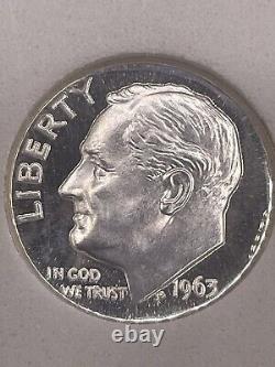 1963 10C (Proof) Roosevelt Dime