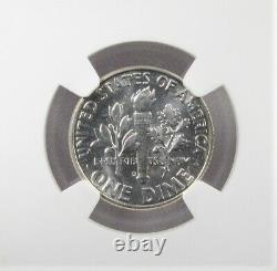 1963-D Low Pop Silver Roosevelt Dime NGC MS67+ Coin AJ126