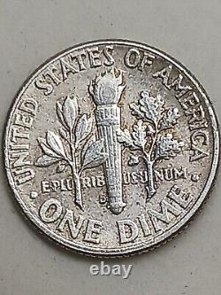 1963 D Mint Silver Dime(Double)